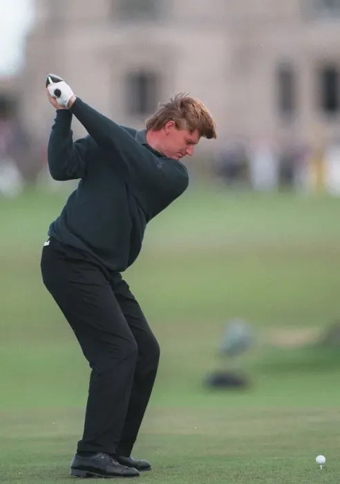 Framed Print : Ernie Els British Open St.Andrews, 25 July 1995 Date: 25 July 1995