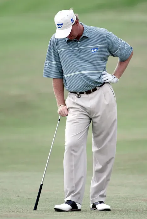 Framed Print : Ernie Els South Africa The Open Championship Royal St Framed Print : Ernie Els South Africa The Open Championship Royal St