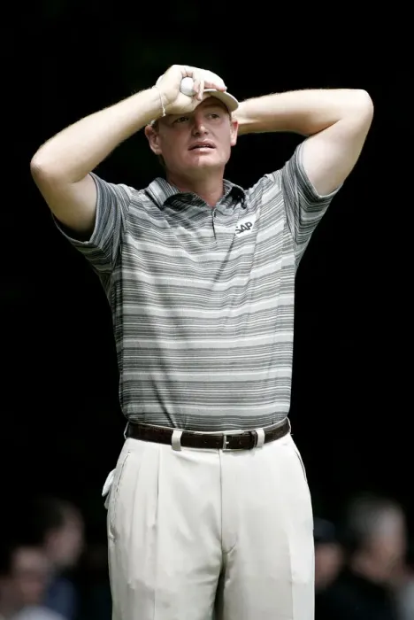 Framed Print : Ernie Els South Africa Volvo PGA Championship Wentworth Club