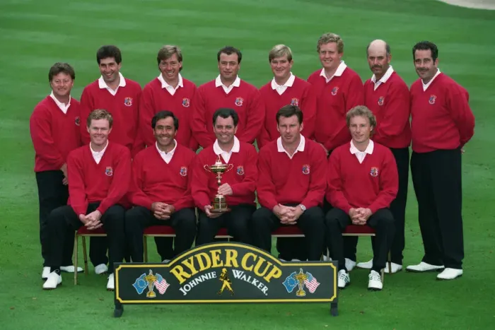 Framed Print : European Ryder Cup Team Framed Print : European Ryder Cup Team