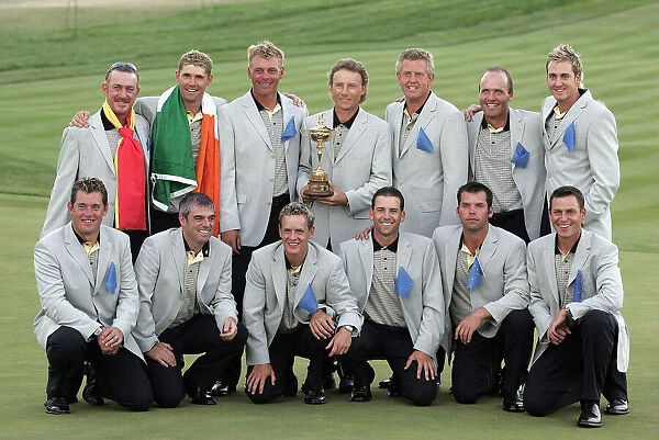 European Team With Ryder Cup