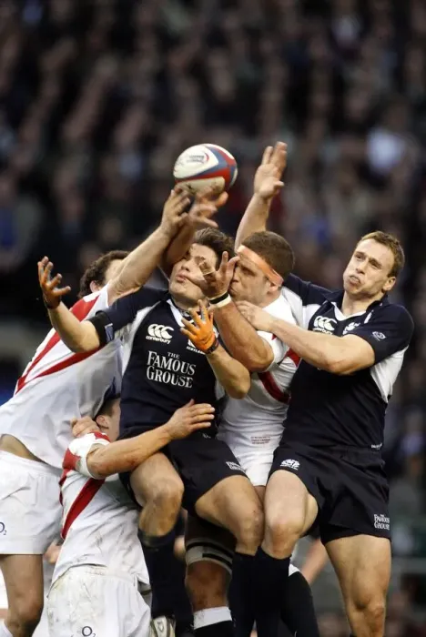 Framed Print : Fight For Ball At Line Out Framed Print : Fight For Ball At Line Out