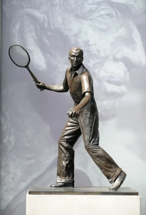 Framed Print : Fred Perry Statue Framed Print : Fred Perry Statue