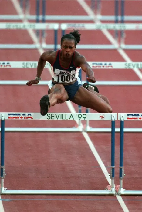 Framed Print : Gail Devers Framed Print : Gail Devers