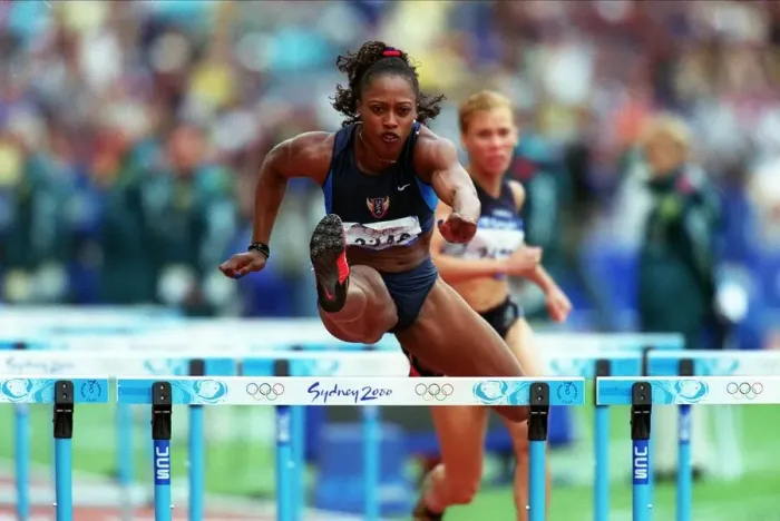 Framed Print : Gail Devers Framed Print : Gail Devers