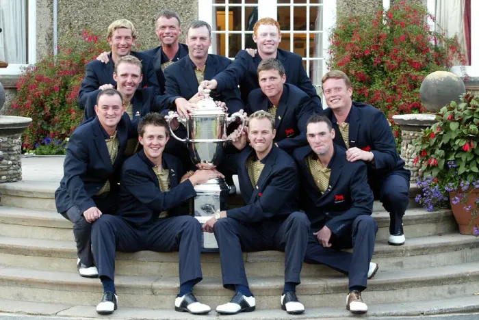 Framed Print : Gb & Ireland Walker Cup Team Framed Print : Gb & Ireland Walker Cup Team