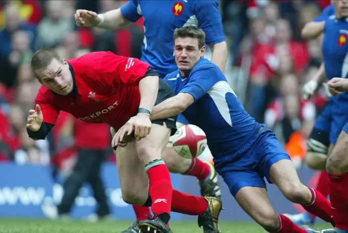 Framed Print : Gethin Jenkins & Nicolas Brusque Framed Print : Gethin Jenkins & Nicolas Brusque