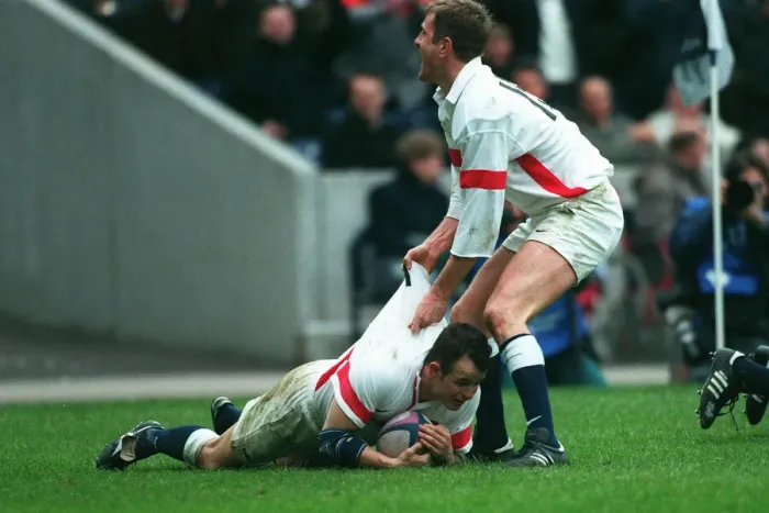 Framed Print : Healey Scores Try Framed Print : Healey Scores Try