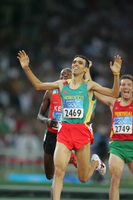 Framed Print : Hicham El Guerrouj Framed Print : Hicham El Guerrouj