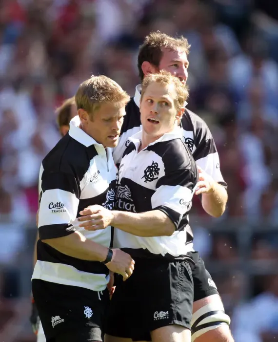 Framed Print : Iain Balshaw & Josh Lewsey Celebrate Framed Print : Iain Balshaw & Josh Lewsey Celebrate