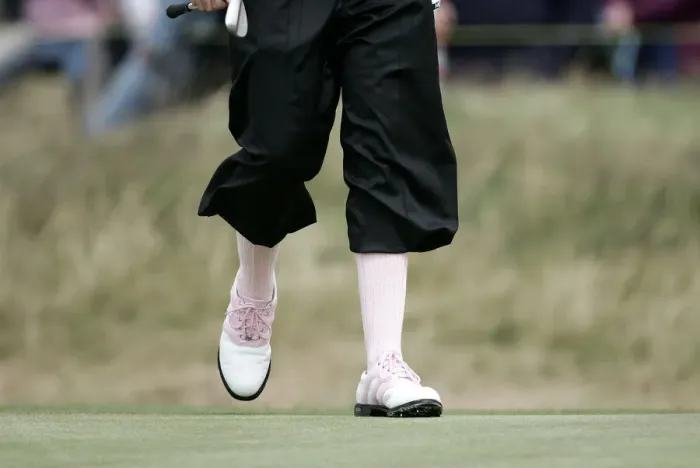 Framed Print : Ian Poulters Pink Socks Framed Print : Ian Poulters Pink Socks