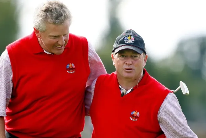 Framed Print : Ian Woosnam & Colin Montgomerie Framed Print : Ian Woosnam & Colin Montgomerie