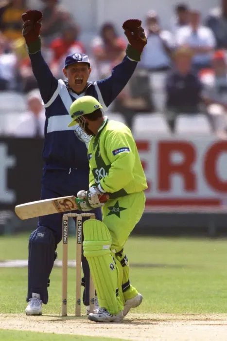 Framed Print : Inzimam Ul-Haq & Alec Davies