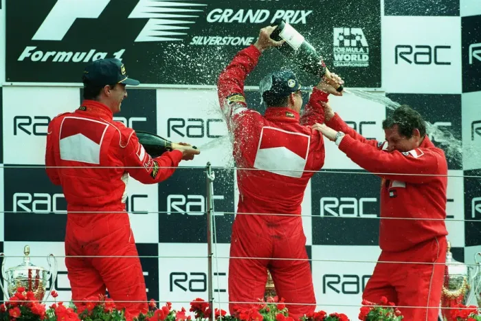 Framed Print : Irvine, M. Schumacher & Todt