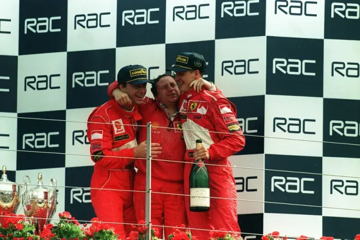 Framed Print : Irvine, Todt, M. Schumacher, Hakki