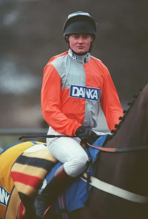 Framed Print : J. Magee. J.Magee Jockey 14 February 1997 Date: 14 February 1997