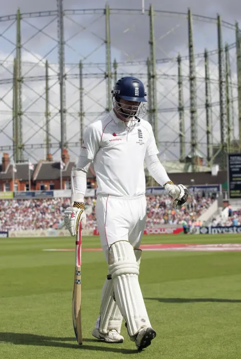 Framed Print : James Anderson Out For 0