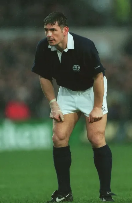 Framed Print : James Hay Scotland and Hawick Rugby Union 22 January 1996 Date: 22 January 1996