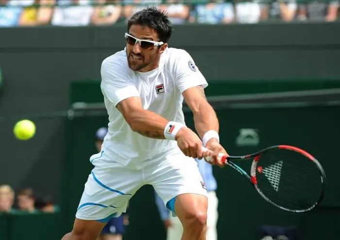 Framed Print : Janko Tipsarevic Framed Print : Janko Tipsarevic