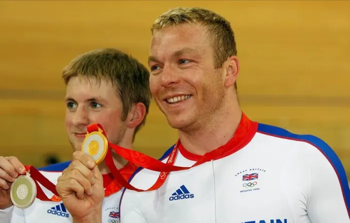 Framed Print : Jason Kenny & Chris Hoy Framed Print : Jason Kenny & Chris Hoy