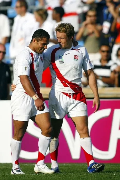 Framed Print : Jason Robinson & Jonny Wilkinson Framed Print : Jason Robinson & Jonny Wilkinson