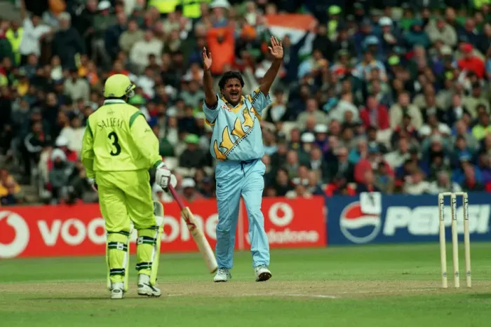 Framed Print : Javagal Srinath Celebrates Framed Print : Javagal Srinath Celebrates