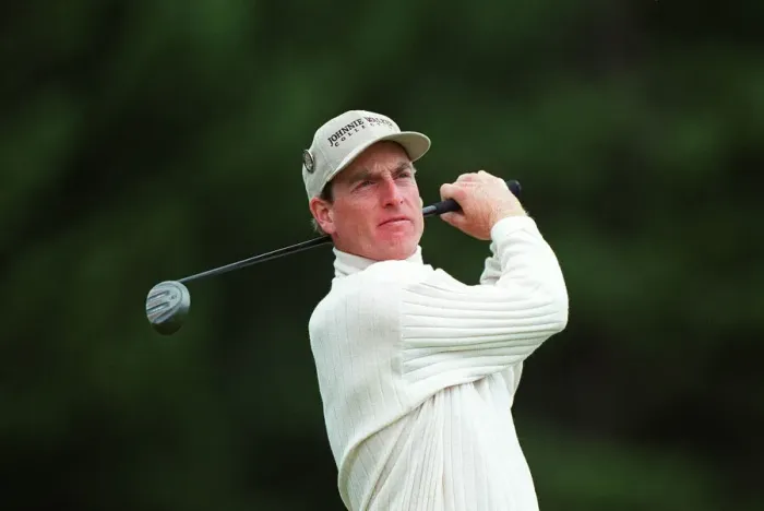 Framed Print : Jim Furyk British Open, Carnoustie, 16 July 1999 Date: 16 July 1999 Framed Print : Jim Furyk British Open, Carnoustie, 16 July 1999 Date: 16 July 1999
