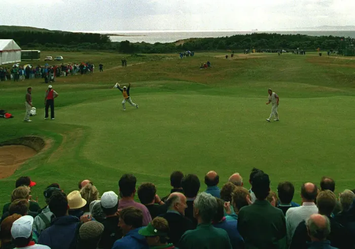 Framed Print : John Cook British Open Muirfield, 20 July 1992 Date: 20 July 1992 Framed Print : John Cook British Open Muirfield, 20 July 1992 Date: 20 July 1992