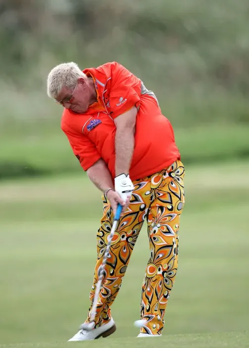 Framed Print : John Daly On The 7th