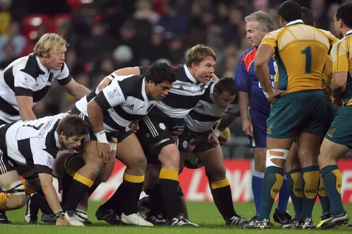 Framed Print : John Smit In The Scrum Framed Print : John Smit In The Scrum