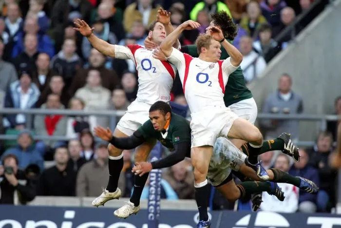 Framed Print : Josh Lewsey & Mark Cueto