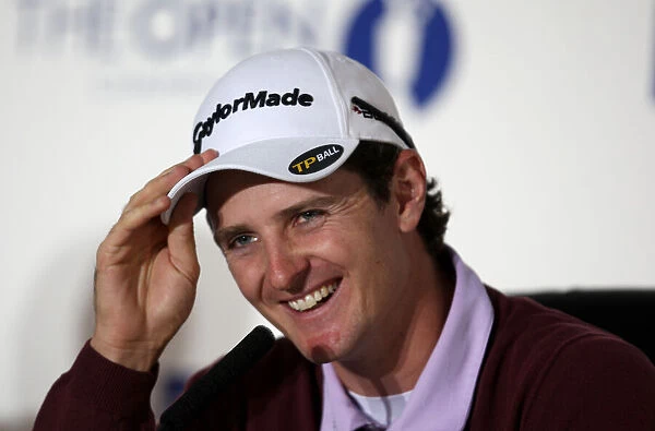 Justin Rose During Press Conference