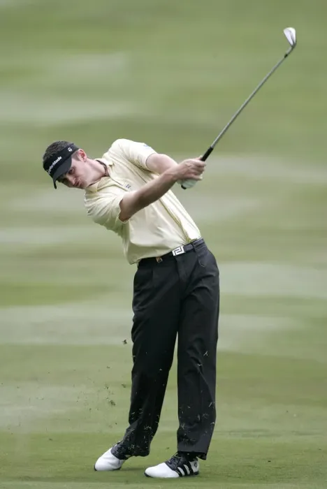 Framed Print : Justin Rose & Wobbly