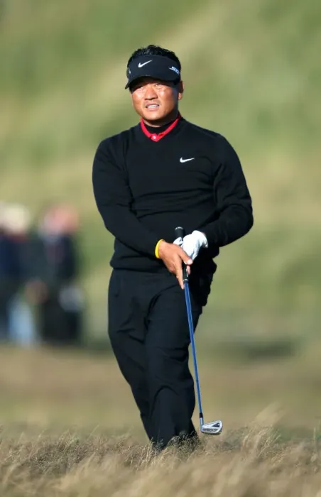 Framed Print : K J Choi South Korea The Open, Royal Birkdale 2008 Royal Birkdale