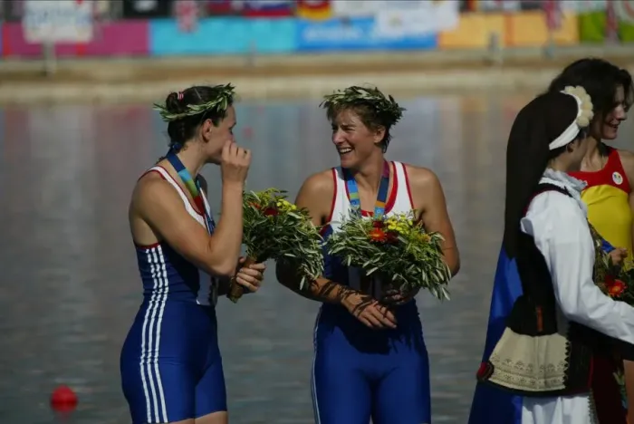 Framed Print : Katherine Grainger & Cath Bishop