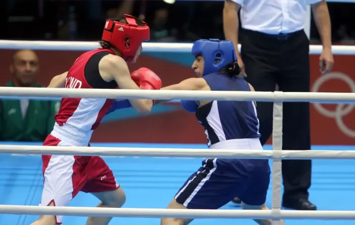 Framed Print : Katie Taylor V Mavzuna Chorieva Framed Print : Katie Taylor V Mavzuna Chorieva
