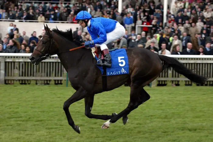 Framed Print : Kazzia Ridden By L.Dettori Newmarket Guineas Festival Newmarket Racecourse Framed Print : Kazzia Ridden By L.Dettori Newmarket Guineas Festival Newmarket Racecourse