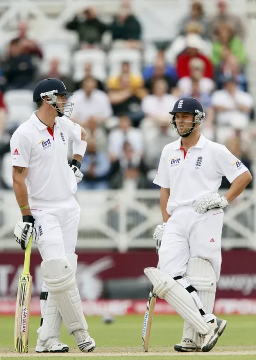 Framed Print : Kevin Pietersen & Jonathan Trott