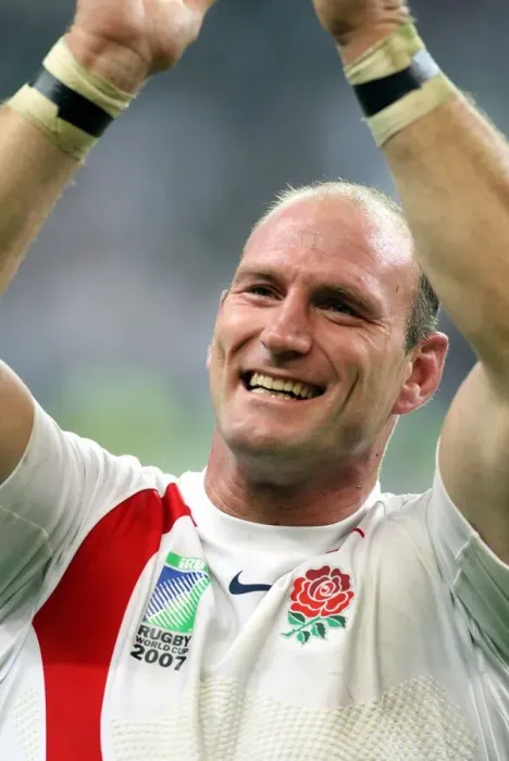 Framed Print : Lawrence Dallaglio Celebrates Framed Print : Lawrence Dallaglio Celebrates