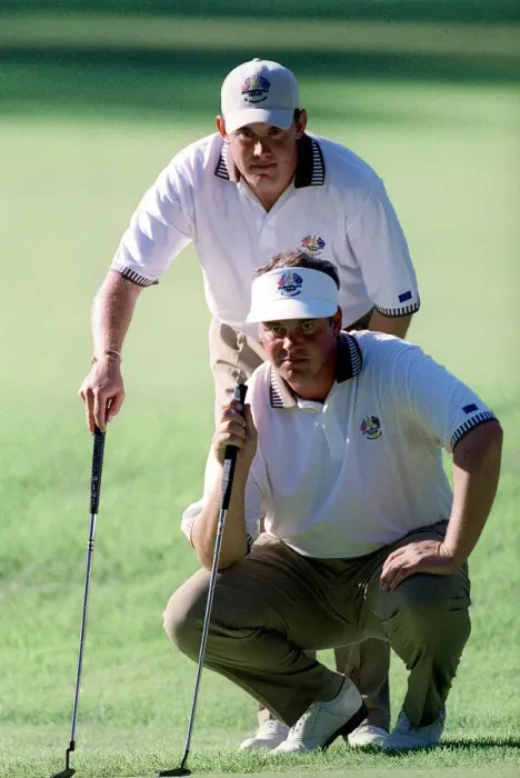 Framed Print : Lee Westwood & Darren Clarke Framed Print : Lee Westwood & Darren Clarke