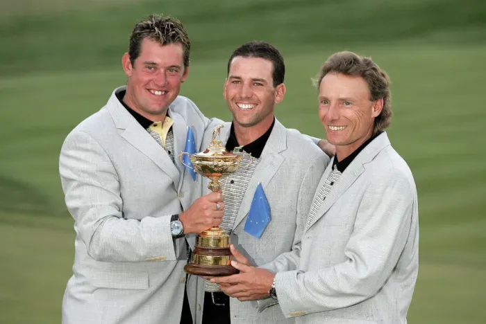 Framed Print : Lee Westwood, Sergio Garcia & Bernhard Langer Lee Westwo Framed Print : Lee Westwood, Sergio Garcia & Bernhard Langer Lee Westwo