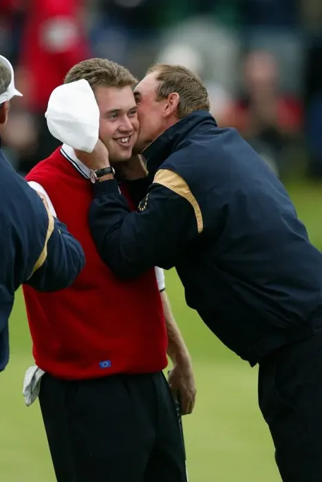 Framed Print : Lee Westwood & Thomas Bjorn Framed Print : Lee Westwood & Thomas Bjorn