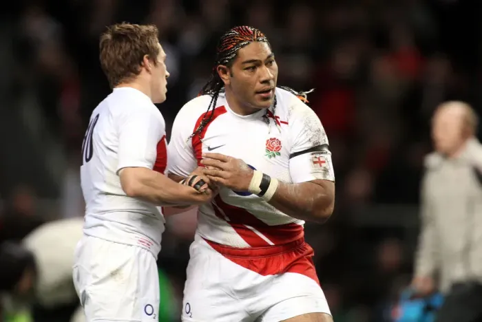 Framed Print : Lesley Vainikolo & Jonny Wilkinson Framed Print : Lesley Vainikolo & Jonny Wilkinson