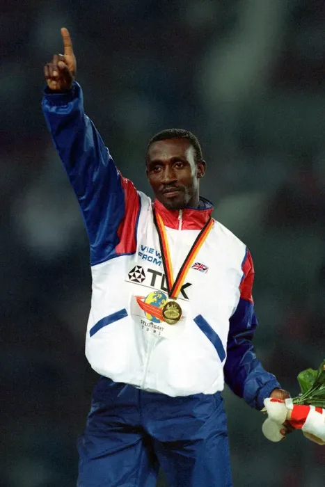 Framed Print : Linford Christie