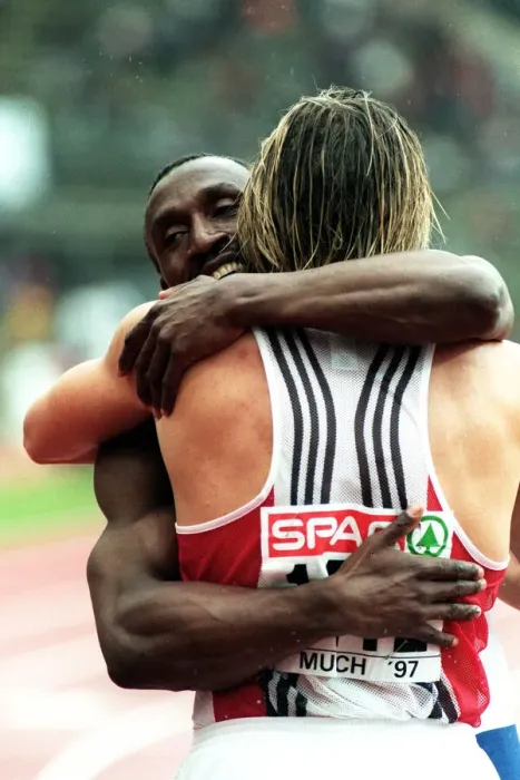 Framed Print : Linford Christie Framed Print : Linford Christie