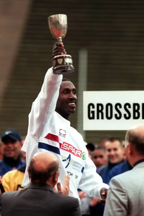 Framed Print : Linford Christie