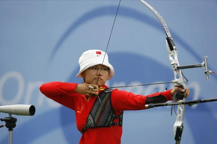 Framed Print : Ling Chen China Womens Archery Olympic Stadium, Beijing, China 14 August 2008 Date Framed Print : Ling Chen China Womens Archery Olympic Stadium, Beijing, China 14 August 2008 Date