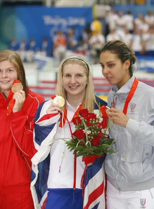 Framed Print : Lotte Friis, Rebecca Adlington & Alessia Filippi Lotte F Framed Print : Lotte Friis, Rebecca Adlington & Alessia Filippi Lotte F