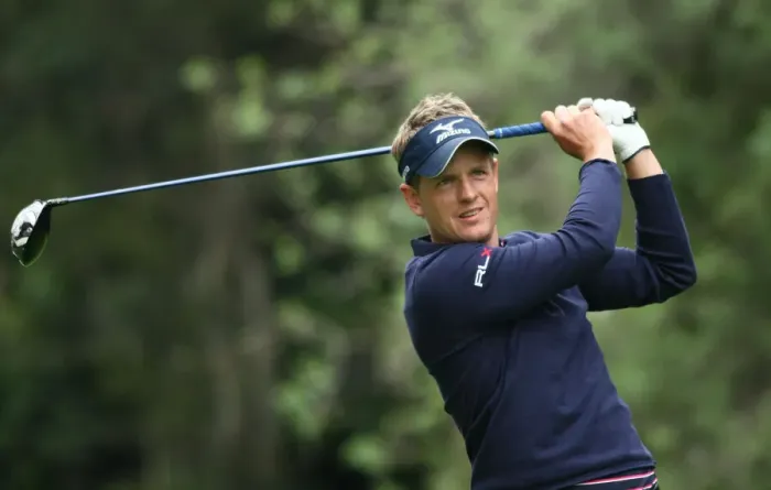 Framed Print : Luke Donald Framed Print : Luke Donald