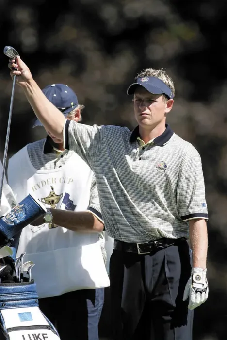 Framed Print : Luke Donald Framed Print : Luke Donald